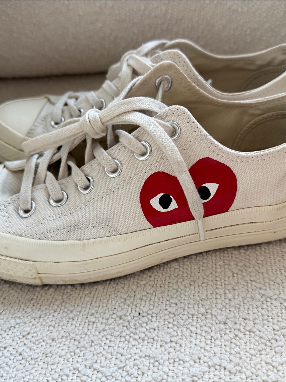 Comme des Garçons PLAY x Converse Chuck 70 Low sneakers